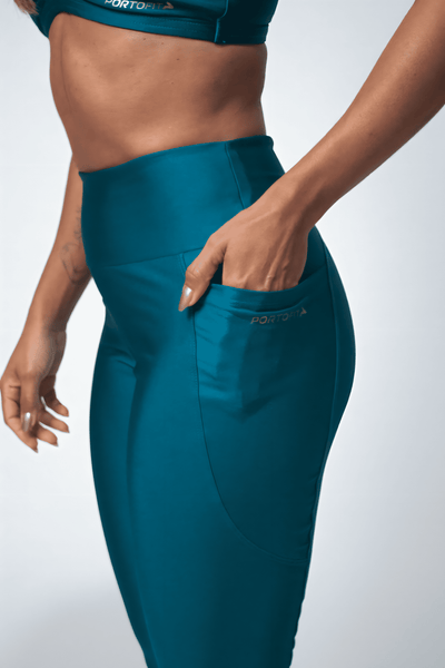 Calça Legging Power Metalizado