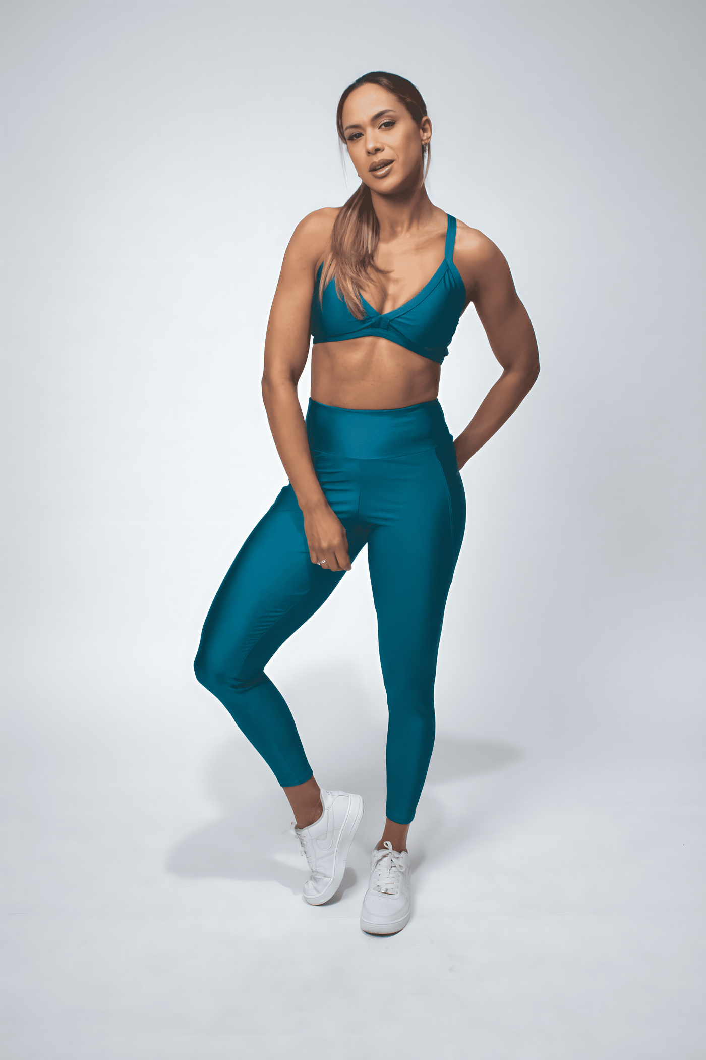 Calça Legging Power Metalizado