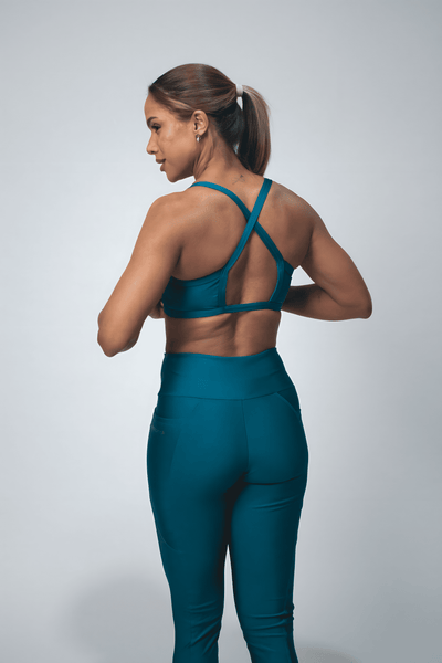 Calça Legging Power Metalizado