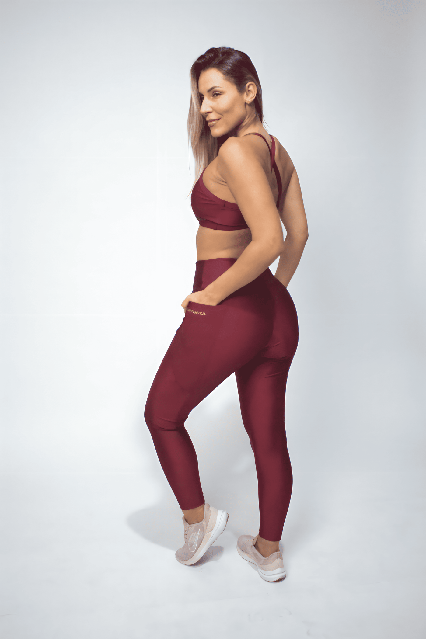 Calça Legging Power Metalizado