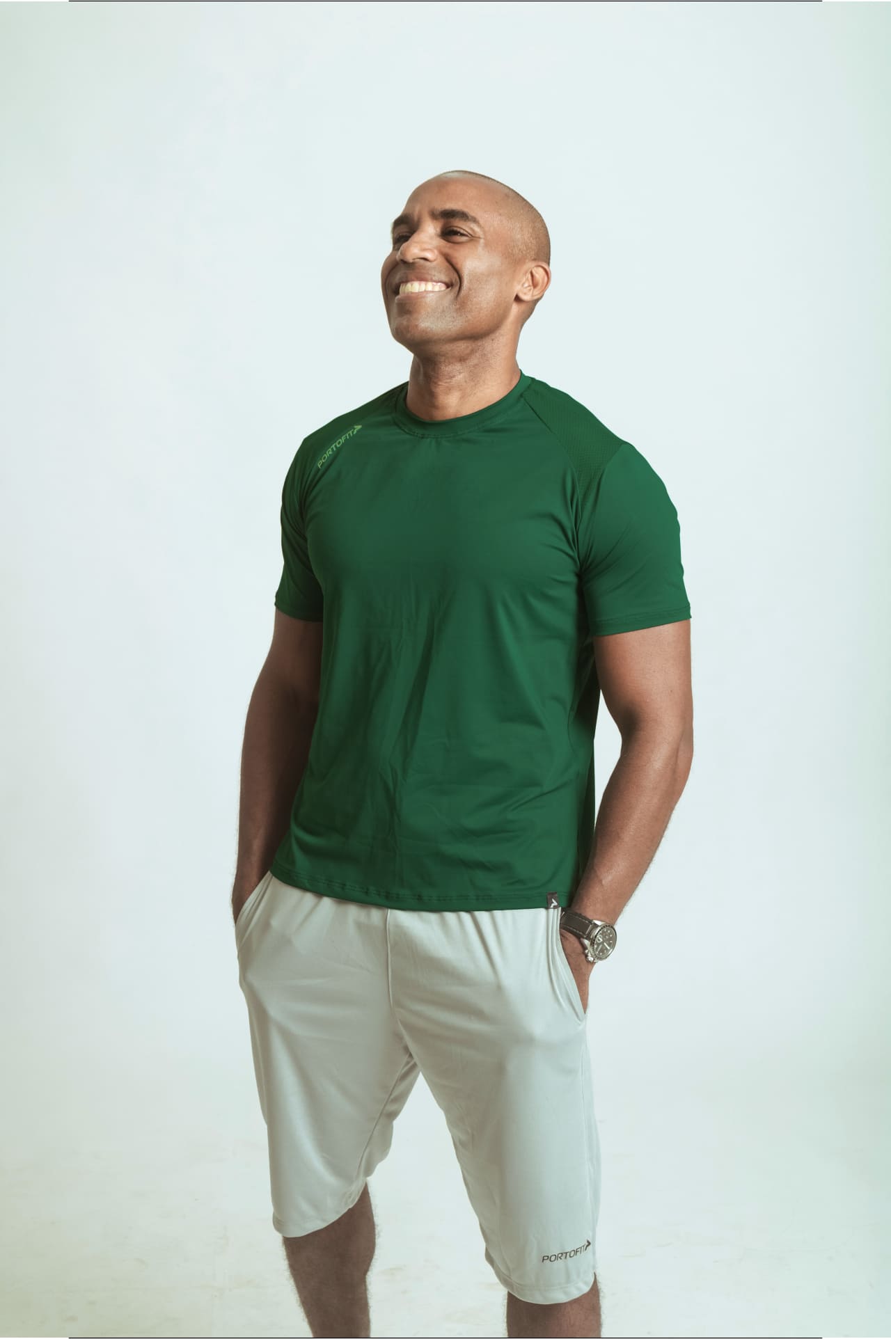 Camisa Masculina UV Dry Manga Curta