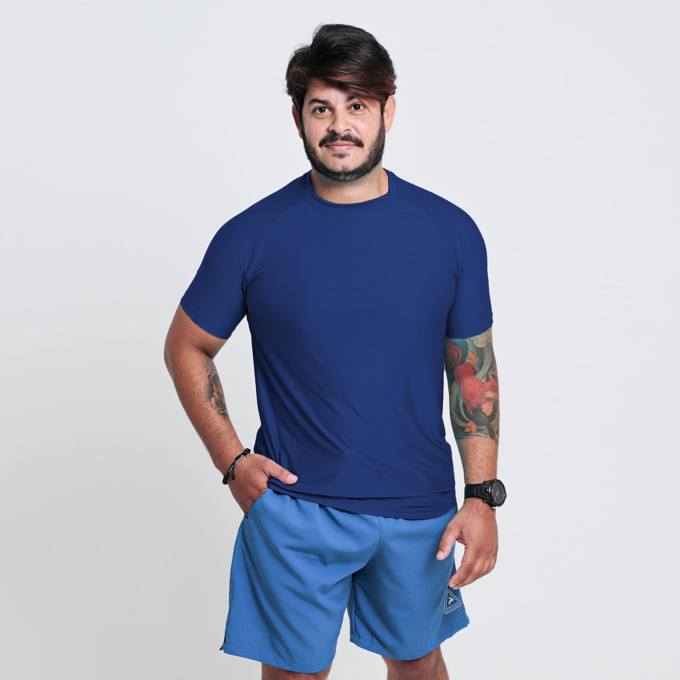 Camisa Masculina Tec Basica - PortoFit - Esportiva | Fitness | Beachwear