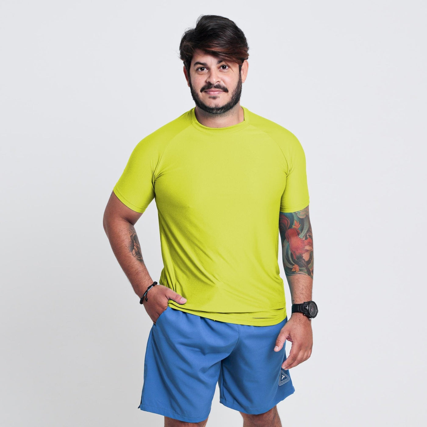 Camisa Masculina Tec Basica - PortoFit - Esportiva | Fitness | Beachwear